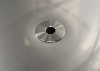 Custom floor drain in situ