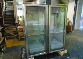 Cabinet being packed by our specialist packing and freight company used to distribute our cabinets globally.