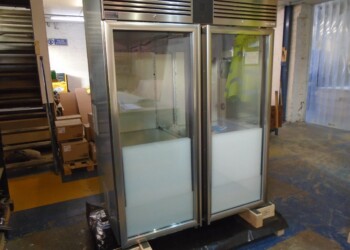 Cabinet being packed by our specialist packing and freight company used to distribute our cabinets globally.